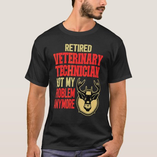 Hirschjagdtechniker T-Shirt (Vorderseite)