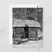 Hirschjäger, 1901 postkarte (Vorne/Hinten)