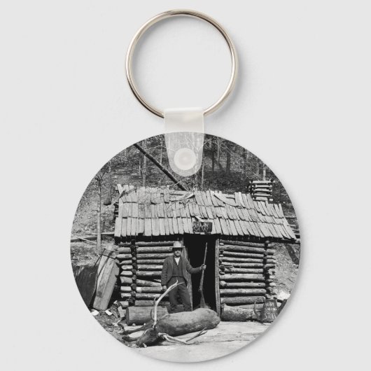 Hirschjäger, 1901 schlüsselanhänger (Vorderseite)