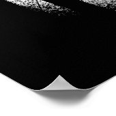 Hirschjäger auf amerikanischer Flagge Poster (Ecke)