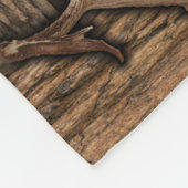 Hirschjäger-Blanket, Geschenk für den Vater, Hasen Fleecedecke (Ecke)