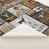 Hirschjäger-Blanket-Weihnachtsgeschenk für Jäger, Sherpadecke (3/4)
