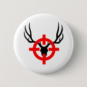 Hirschjäger - Bullseye Button (Vorderseite)