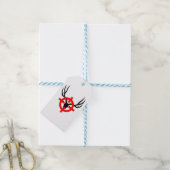 Hirschjäger - Bullseye Geschenkanhänger (Mit Garn)