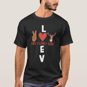 Hirschjäger Hirsch Zeug Druck Rentier Fangen Dee T-Shirt