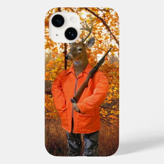Hirschjäger im Wald Case-Mate iPhone Hülle (Rückseite)