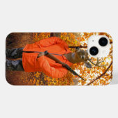 Hirschjäger im Wald Case-Mate iPhone Hülle (Rückseite (Horizontal))