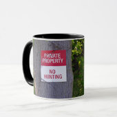 Hirschjäger in Wäldern mit Zeichen Tasse (Vorderseite Links)