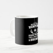 Hirschjäger trinken kaffeetasse (Vorderseite Links)