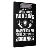 Hirschjäger trinken klemmbrett (Rechts)