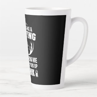 Hirschjäger trinken milchtasse