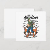 Hirschjäger Zitat Mancave (Vorne/Hinten)