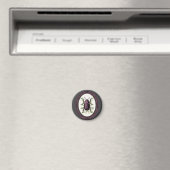 Hirschkäfer im Rahmen Magnet (In Situ (Geschirrspüler))