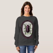 Hirschkäfer im Rahmen Sweatshirt (Vorne ganz)
