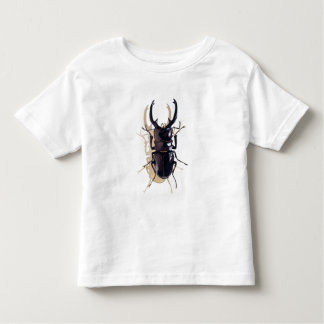 "Hirschkäfer" Insekten-Aquarell-Kunst Kleinkind T-shirt