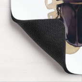 "Hirschkäfer" Insekten-Aquarell-Kunst Mousepad (Ecke)