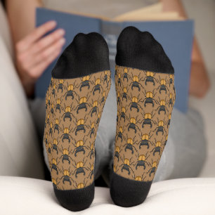 Hirschkäfer-Muster-Socken im Cartoon-Stil Socken