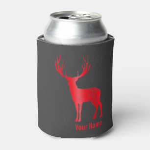 Hirschkhalet Antlers Retro Stag Antlers Vintag Dosenkühler