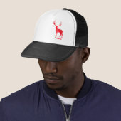 Hirschkhalet Antlers Retro Stag Antlers Vintag Truckerkappe (Beispiel)