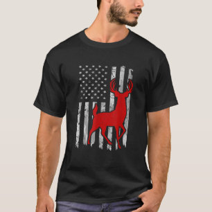 Hirschknochenjäger Whitetail Jagd Bogenschießen T-Shirt