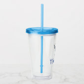 Hirschkopf Acryltrinkbecher (Rechts)