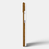 Hirschkopf auf Holz Case-Mate iPhone Hülle (Rückseite / Links)