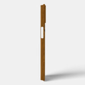 Hirschkopf auf Holz Case-Mate iPhone Hülle (Rückseite / Rechts)