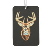 Hirschkopf digitaler Energie Geist Autolufterfrischer (Rückseite)