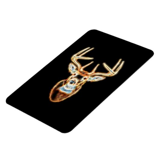 Hirschkopf Energie Geist Magnet (Linke Seite)