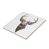 Hirschkopf Fliese (Seite)