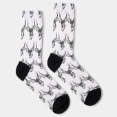 Hirschkopf Socken (Rechts)