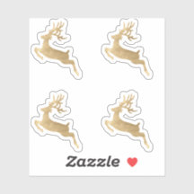 Hirschkopf Stag Buck Holidays Weihnachtsumschlag G