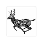 Hirschkunst Briefmarke Gummistempel (Prägung)