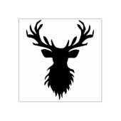 Hirschkunst-Briefmarke Gummistempel (Prägung)