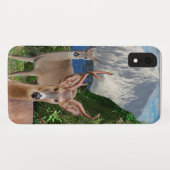 Hirschkunst Case-Mate iPhone Hülle (Rückseite (Horizontal))