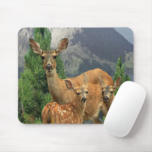 Hirschkunst Mousepad (Mit Mouse)