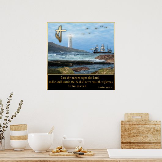 Hirschkunst Poster (Küche)