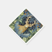 Hirschkunstnouveau Serviette (Ecke)