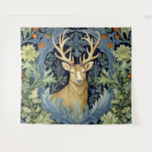 Hirschkunstnouveau Wandteppich (Vorderseite (Horizontal))