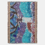 Hirschmalerei Decke (Vorderseite Vertikal)