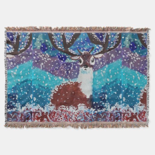 Hirschmalerei Decke (Vorderseite)