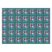Hirschmalerei Tischdecke (Vorderseite (Horizontal))