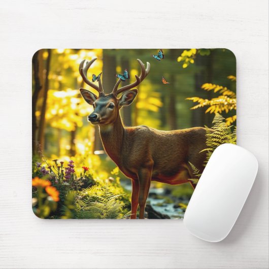 Hirschmuse Mousepad (Mit Mouse)