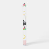Hirschmuster, Baby Deer, Boho, Blume, Ihr Name iPhone 16 Hülle (Linke Seite)