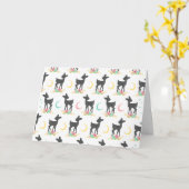 Hirschmuster, Baby Deer, Boho, Blume, Mond Karte (Gelbe Blume)