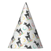 Hirschmuster, Baby Deer, Boho, Blume, Mond Partyhütchen (Links)