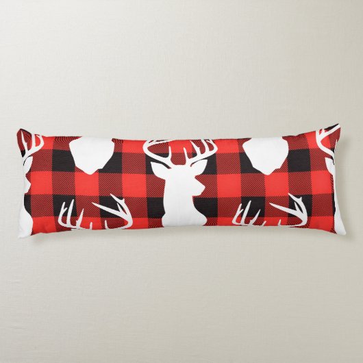 Hirschmuster Seitenschläferkissen (Rückseite)