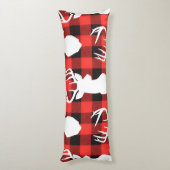 Hirschmuster Seitenschläferkissen (Rückseite (Vertikal))