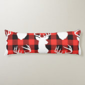 Hirschmuster Seitenschläferkissen (Vorderseite)