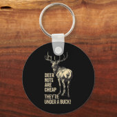 Hirschnuts sind billig, sie sind total vergnügt schlüsselanhänger (Vorderseite)